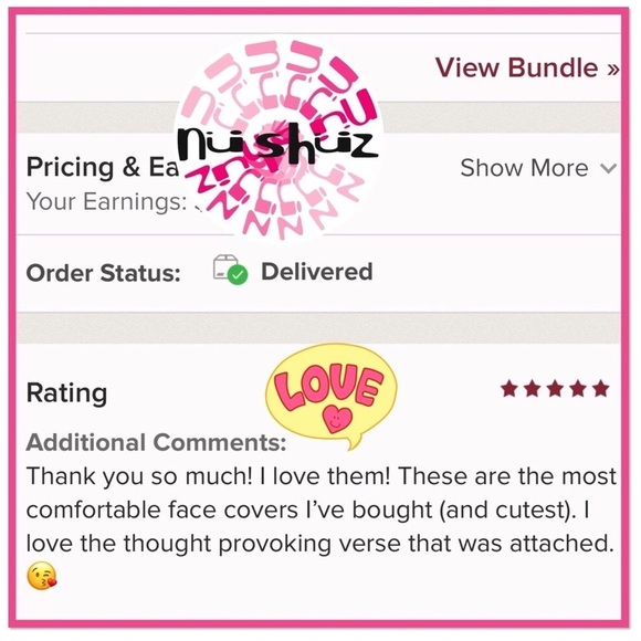 MADE IN USA Fast Ship Grey Camo Print Face Mask - Picture 3 of 9